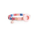For AirTag Pet Collar Holder Print Design Case with Bell and Safety Buckle, Style: Phantom Horizontal