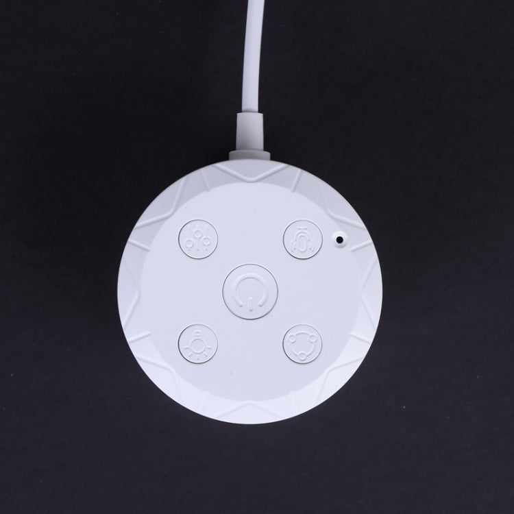JSK-P30 9 Sections Smart WiFi Bluetooth Splicing Atmosphere Light Sound Control Constellation Light Support Amazon Alexa / Google Assistant / DuerOS US Plug(White)
