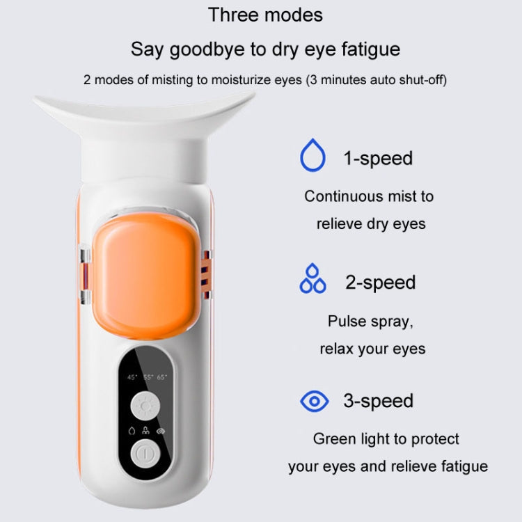 KONKA Hot And Cold Compress Misting Eye Moisturizer Spray Steamer Handheld Eye Misting Instrument(White)