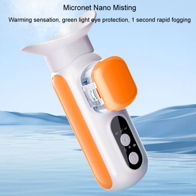 KONKA Hot And Cold Compress Misting Eye Moisturizer Spray Steamer Handheld Eye Misting Instrument(White)