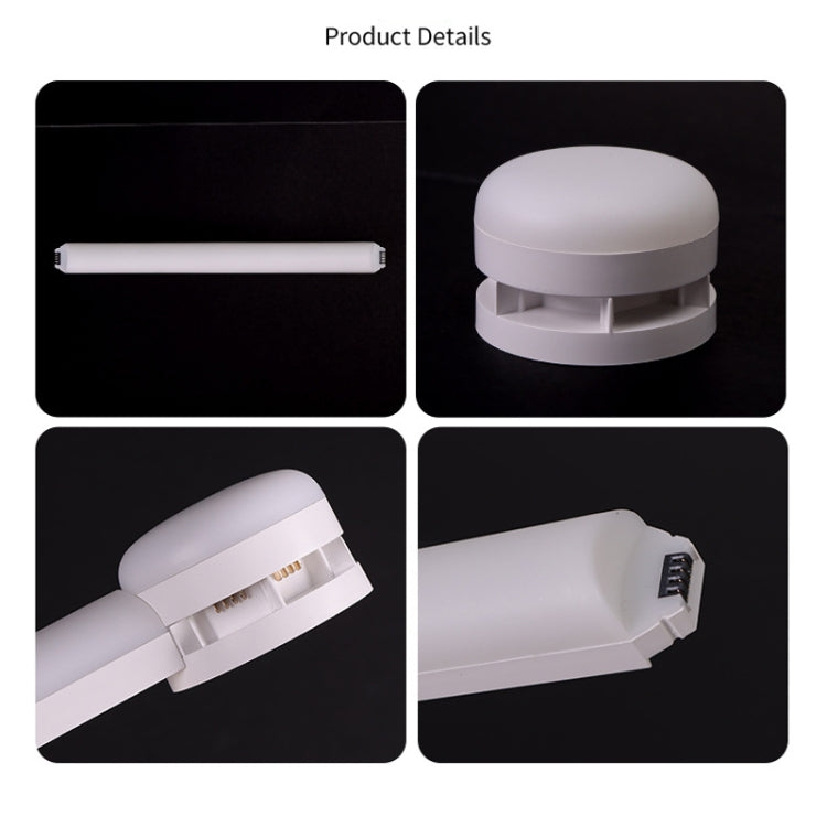JSK-P26 Smart WiFi Bluetooth Version RGB Direct Illumination Phantom Splicing Light, Support Amazon Alexa / Google Assistant / DuerOS, Style: 9 Sections+US Plug Adapter(White)