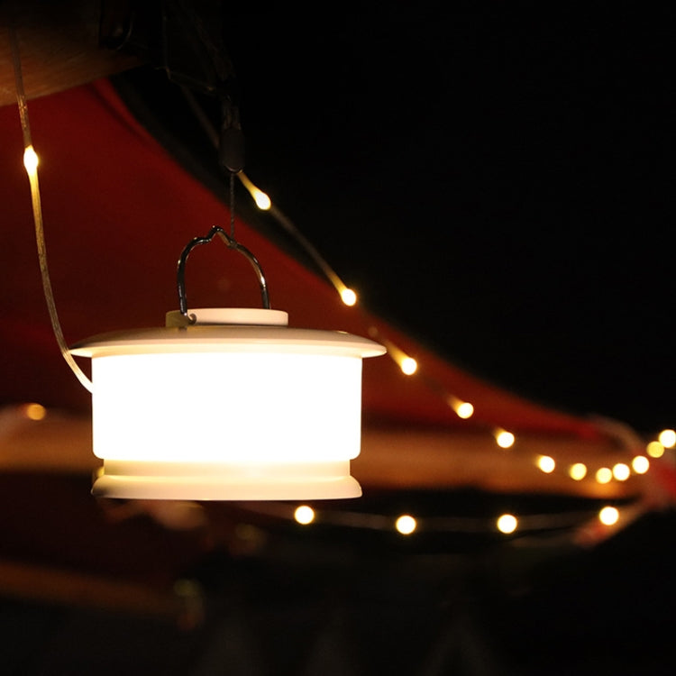 JSK-L20 Outdoor Camping Lamp LED Tent Atmosphere Light String(Black)