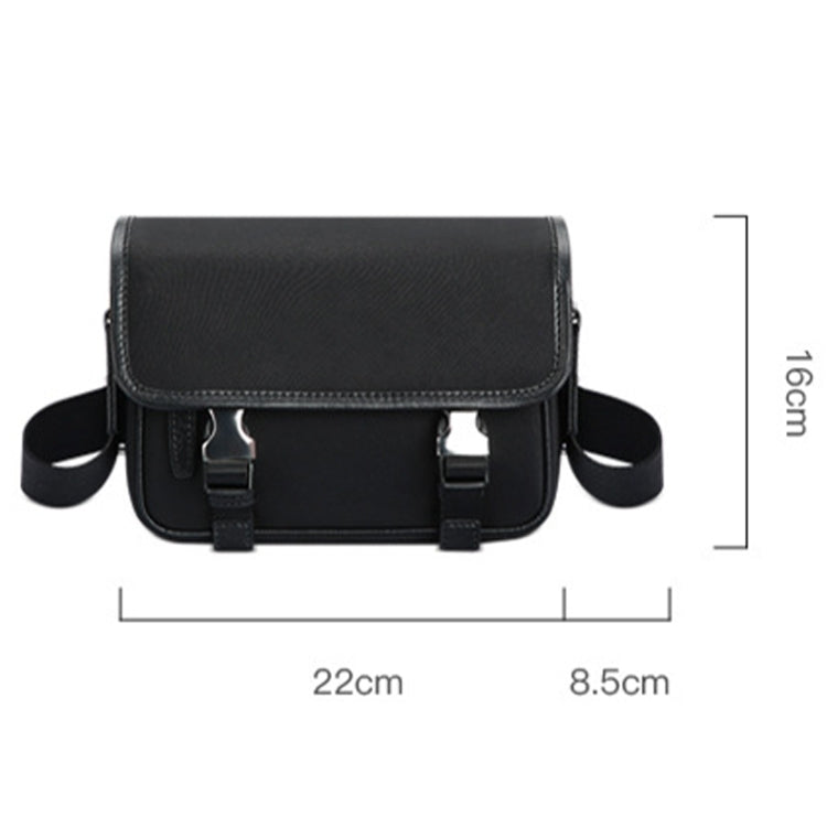 Bopai 11-69231 Multifunctional Leisure Commuting Waterproof Crossbody Shoulder Bag(Black)