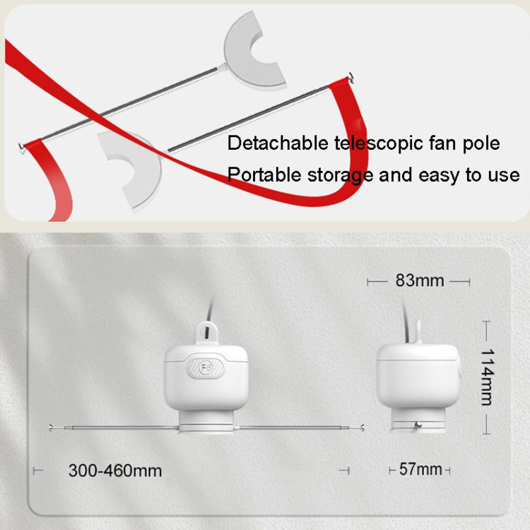 USB Plug-in Version Delicatessen Fly Catching Ceiling Fan Catering Restaurant Fly Repellent Device