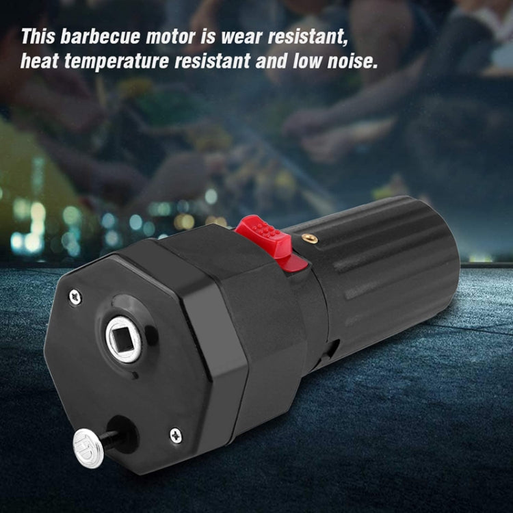 14.5 x 6.3 x 6.3cm 1.5V DC Barbecue Motor Outdoor Picnic Grill Rotary Motor