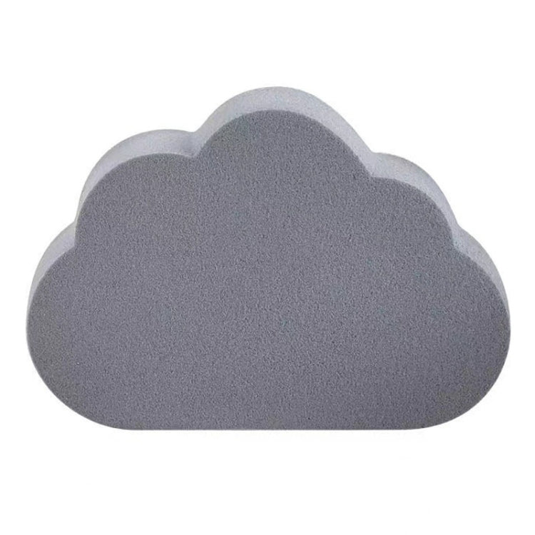 Clouds Type Absorbent Sponge Cleaner Bathroom Washbasin Limescale Preventive Cleaning Brush(Gray)