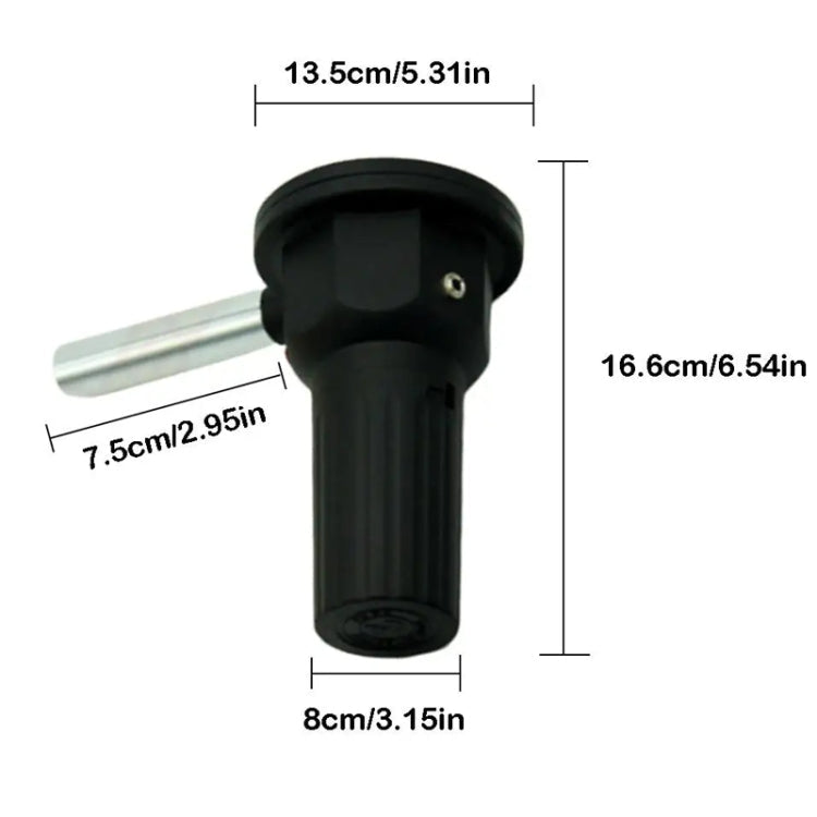 5V DC Grill Blower Outdoor Barbecue Accessories With USB Cable(Black)