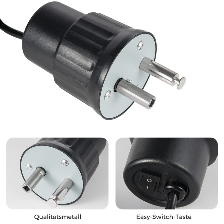 220-240V AC Barbecue Motor Outdoor Picnic Grill Rotary Motor, Specification: EU Plug