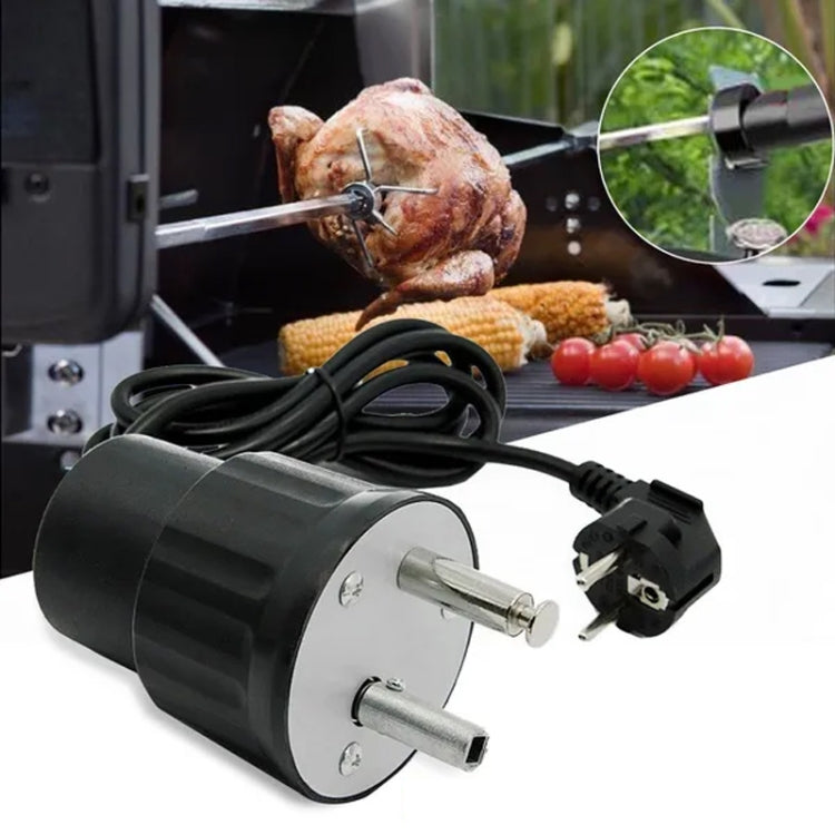 220-240V AC Barbecue Motor Outdoor Picnic Grill Rotary Motor, Specification: EU Plug