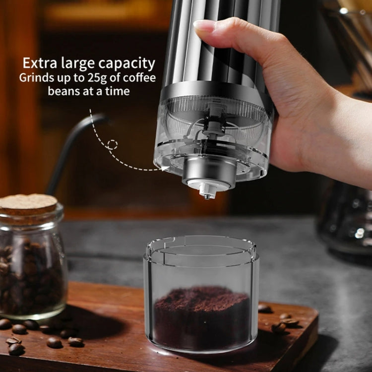 USB Automatic Wireless Electric Portable Coffee Grinder(Gray)