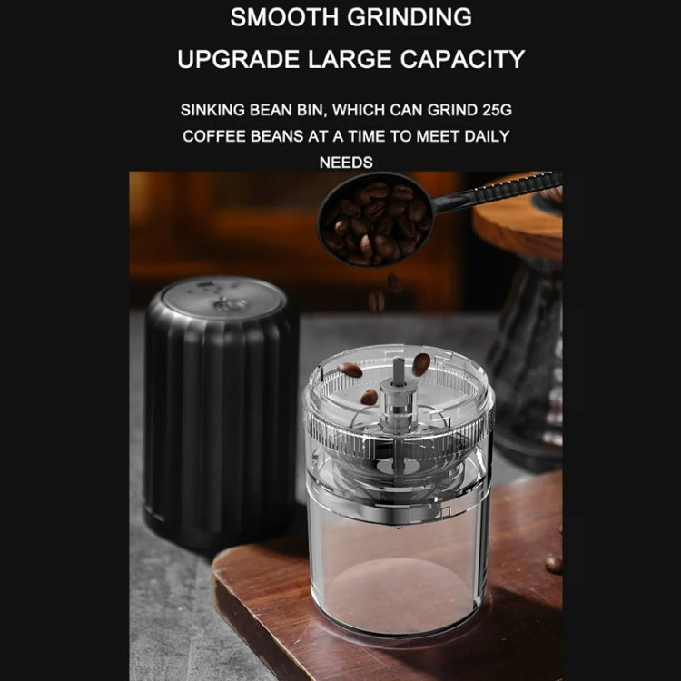 USB Automatic Wireless Electric Portable Coffee Grinder(Gray)