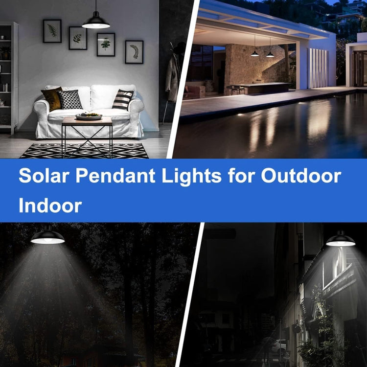 IP65 Waterproof Outdoor Solar LED Bulb Chandelier Indoor Lights, Spec: Single White Light no Remote