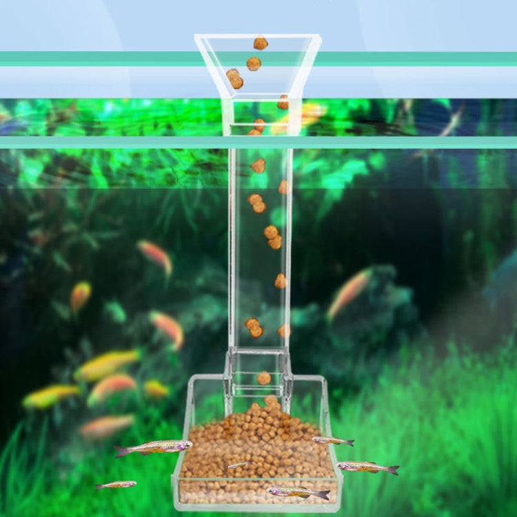 Fish Tank Feeder Fish And Shrimp Feeding Tube, Length: 17cm