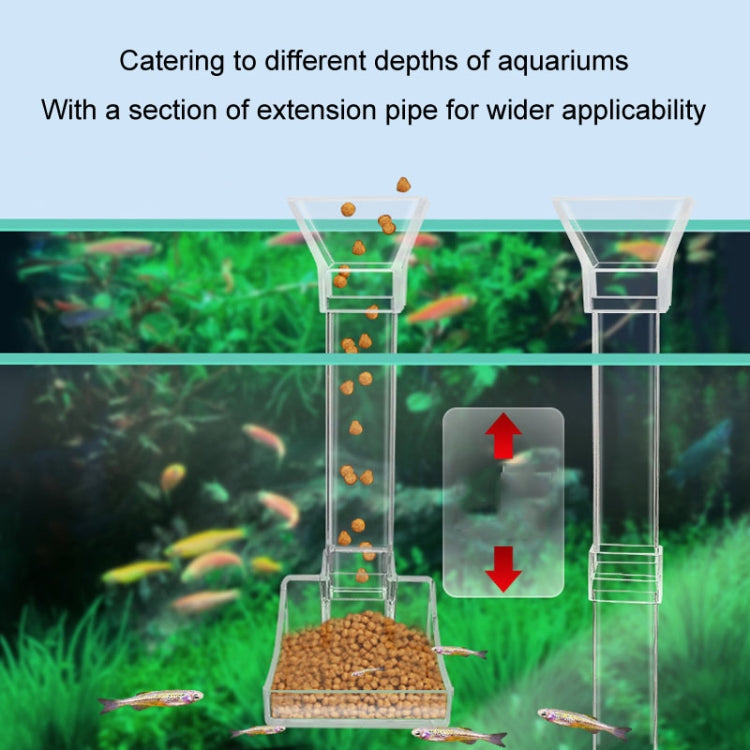 Fish Tank Feeder Fish And Shrimp Feeding Tube, Length: 17cm
