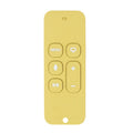 Baby Simulation Silicone Remote Control Can Press Tooth Glue Preventing Eating Hands Teething Stick, Color: 4th Generation Yellow