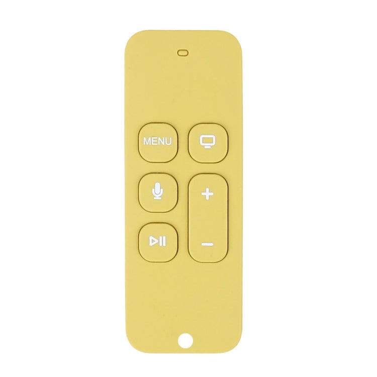 Baby Simulation Silicone Remote Control Can Press Tooth Glue Preventing Eating Hands Teething Stick, Color: 4th Generation Yellow