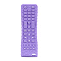 Baby Simulation Silicone Remote Control Can Press Tooth Glue Preventing Eating Hands Teething Stick, Color: 1st Generation Purple