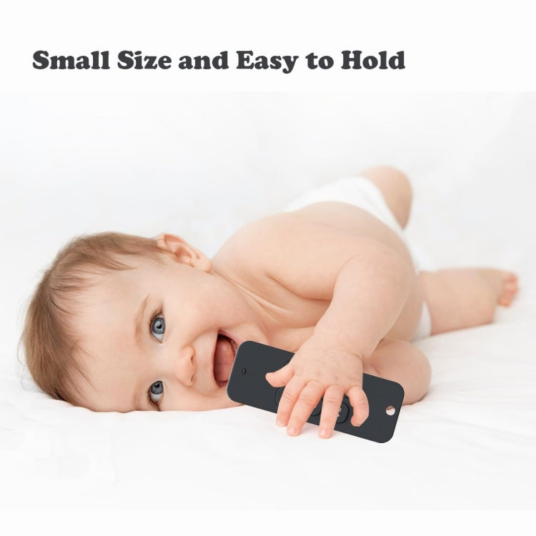 Baby Simulation Silicone Remote Control Can Press Tooth Glue Preventing Eating Hands Teething Stick, Color: 2nd Generation Blue
