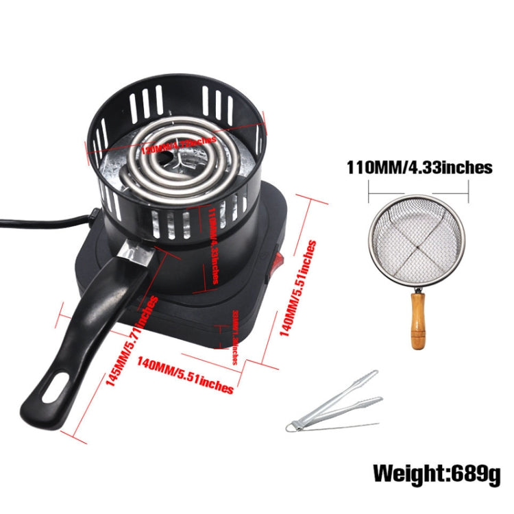 Hookah Coconut Charcoal Stove Outdoor Fire Making Tools, Specification: US Plug