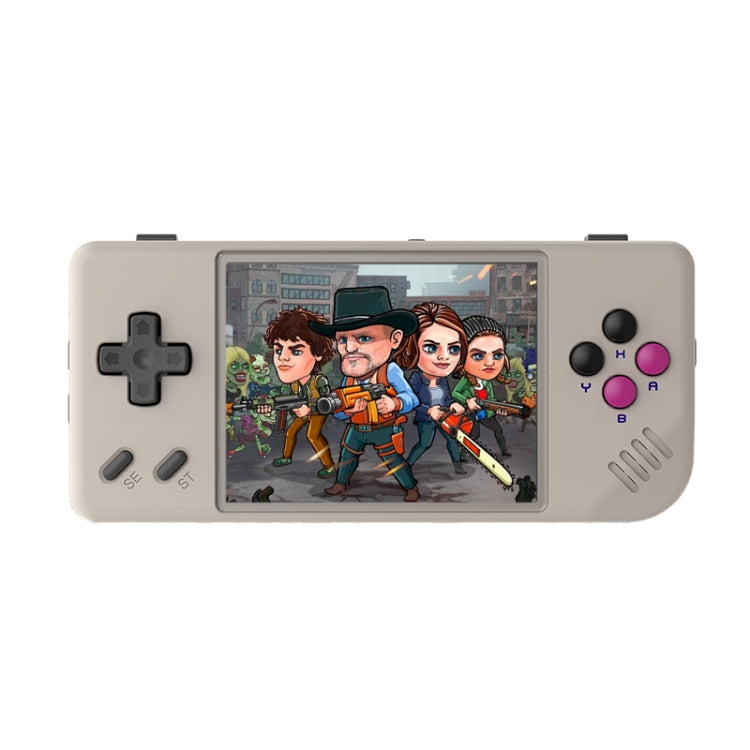 ANBERNIC RG28XX Retro Handheld Game Console 2.83-Inch IPS Screen Linux OS 64GB+128GB(Retro Gray)