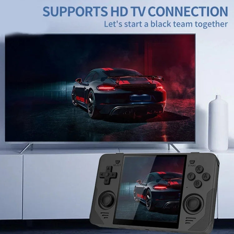 POWKIDDY RGB30  4 Inch IPS Screen Handheld Game Console Built In WIFI＋Bluetooth 16GB+128GB(White)