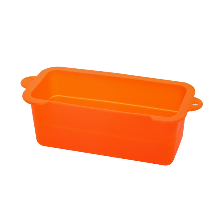 For Blackstone Baked Oil Box Silicone Inner Linery Baking Dish Oil Collector Barbecue Cup Pad(Orange)