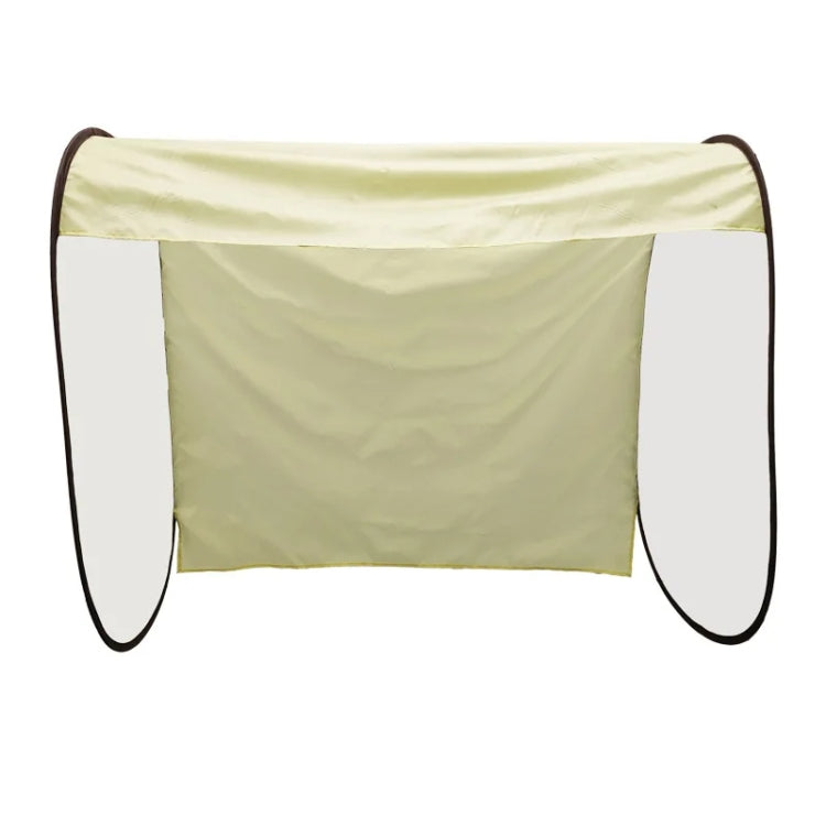 Outdoor Clothes Drying Dustproof Rainproof Sun Protection Cover, Color: Lengthen Beige