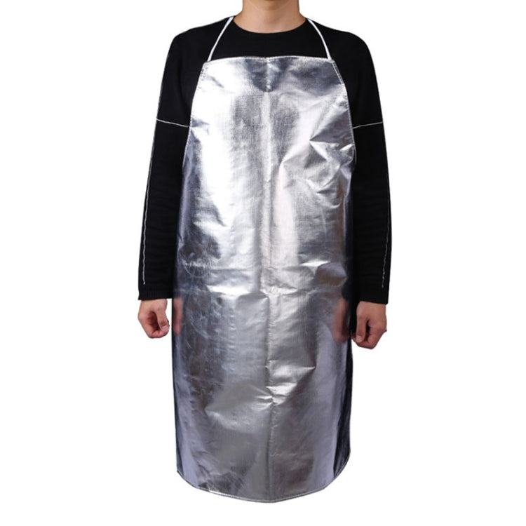 Aluminum Foil Heat Insulation Apron Flame Retardant Chemical Metallurgy Heat Insulation Clothes(Average)