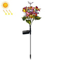 Lawn Ground Plug Light Decoration Outdoor Solar LED Garden Lights, Model: Butterfly Flower