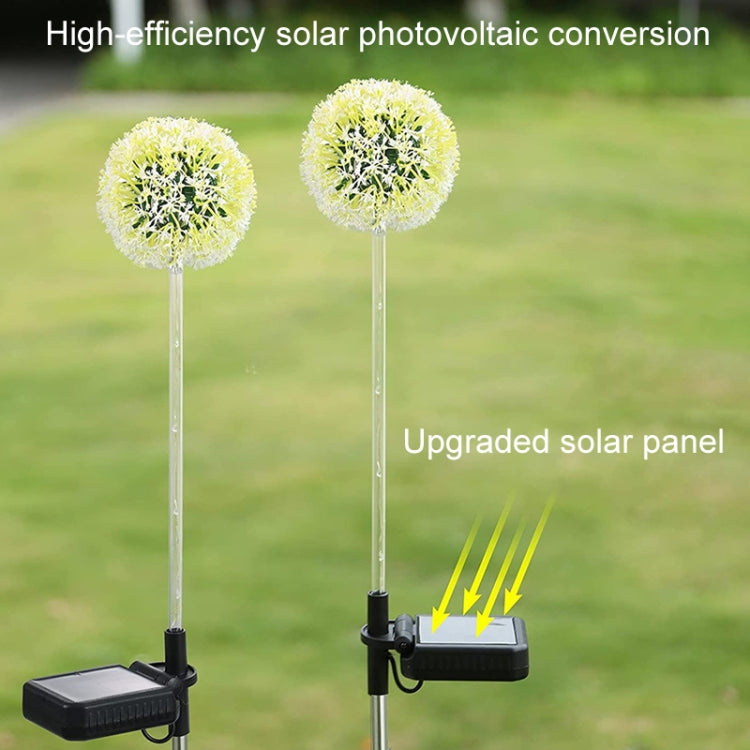 Dandelion Lawn Ground Plug Light Decoration Outdoor Solar LED Garden Lights, Model: Single Head