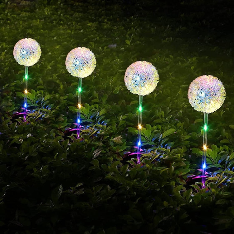 Dandelion Lawn Ground Plug Light Decoration Outdoor Solar LED Garden Lights, Model: Single Head