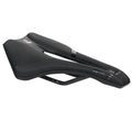 TOSEEK Bicycle Shock-absorbing Comfortable Widened Saddle(Black)