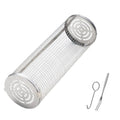 Upgrade Flip-Top Lid BBQ Cage Stainless Steel Rolling Grilling Basket, Spec: Small
