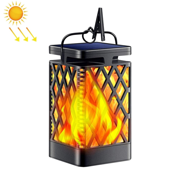 Skeleton Diamond Simulation Flame Lights Outdoor Solar LED Garden Light, Power: 0.6W