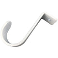 Curtain Roman Rod Top Installation Bracket Curtain Mounting Base Trays Accessories(White)