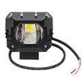 Motorcycle Strong Light With Lens Spotlight Electrical Bike Conversion Spotlight Paving Light(White And Yellow Dual Light)
