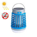E-SMARTER W890-1 Solar LED Electric Shock Mosquito Light Outdoor USB Rechargeable Lighting Mosquito Trap(Blue)
