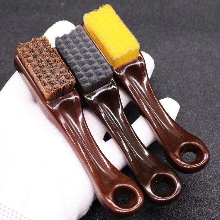 2pcs Amber Handle Walnut Diamond Olive Coloring Tool(Random Color Delivery)