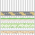 4rolls /Box 2.5cm x 2m Slow Life Washi Tape for Scrapbooking and Journal Decoration, Style: Street Corner Diary
