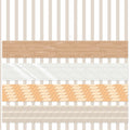 4rolls /Box 2.5cm x 2m Slow Life Washi Tape for Scrapbooking and Journal Decoration, Style: Indoor Floor
