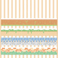 4rolls /Box 2.5cm x 2m Slow Life Washi Tape for Scrapbooking and Journal Decoration, Style: Garden Wall