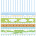4rolls /Box 2.5cm x 2m Slow Life Washi Tape for Scrapbooking and Journal Decoration, Style: Secret Lake