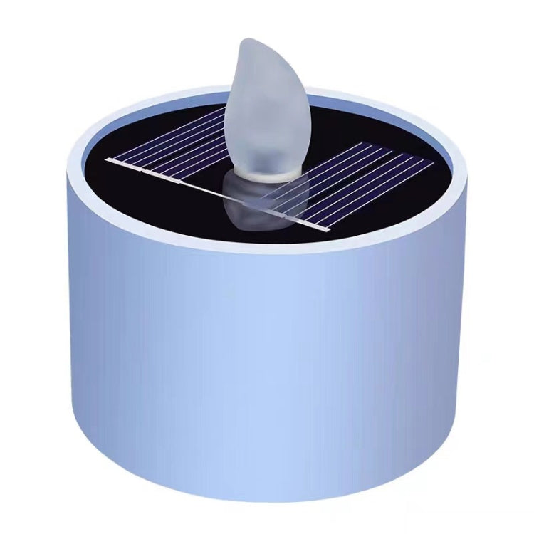 Solar Candle Lights Outdoor Waterproof Yard Light Garden Decoration Ambiance Lamp(Warm White)