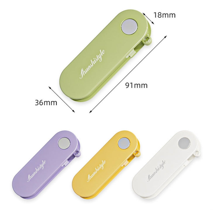 Folding Storage Kitchen Home Cutting Knife Outdoor Portable Stainless Steel Fruit Plane Peeling Device(Purple)