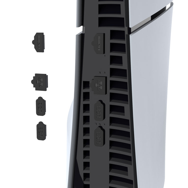 For Sony PS5 Slim IPEGA PG-P5S012 Game Console Dust Plug Set(PG-P5S012)