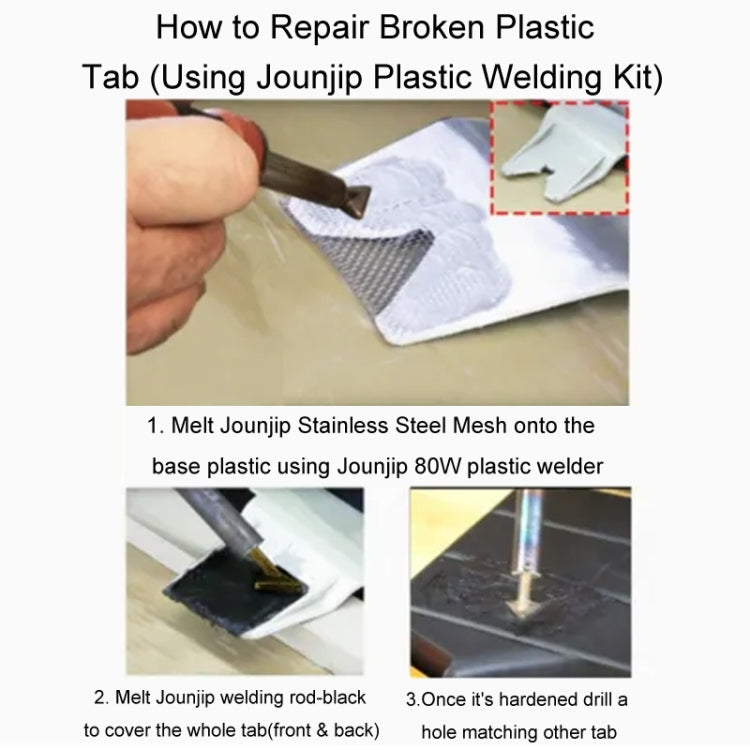 53pcs /Set Plastic Parts Repair Tool Car Bumper Restorating Kit Set, Specification: UK Plug