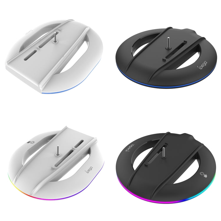 For Sony PS5 Slim IPEGA Universal Game Console Vertical Cooling Base Holder, Color: Colorful Black