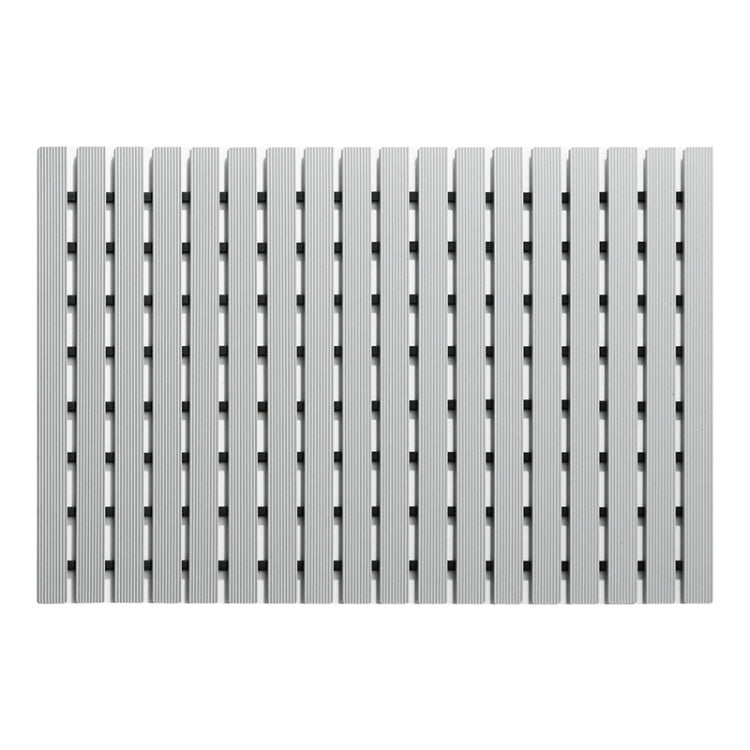 Shower Room Bathing Anti-slip Foot Mat Household Waterproof Anti-fall Bathroom Floor Mat, Size: 61x61cm(Beige)