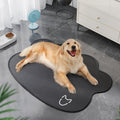 Summer Pet Cooler Pad Dogs Sleeping Pad Anti-Slip Scratch Resistant Cooling Mat, Size: 45x60cm(Deep Gray)
