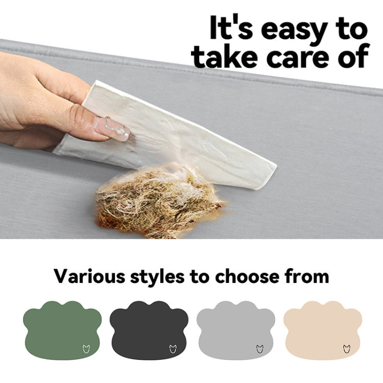 Summer Pet Cooler Pad Dogs Sleeping Pad Anti-Slip Scratch Resistant Cooling Mat, Size: 50x70cm(Deep Gray)
